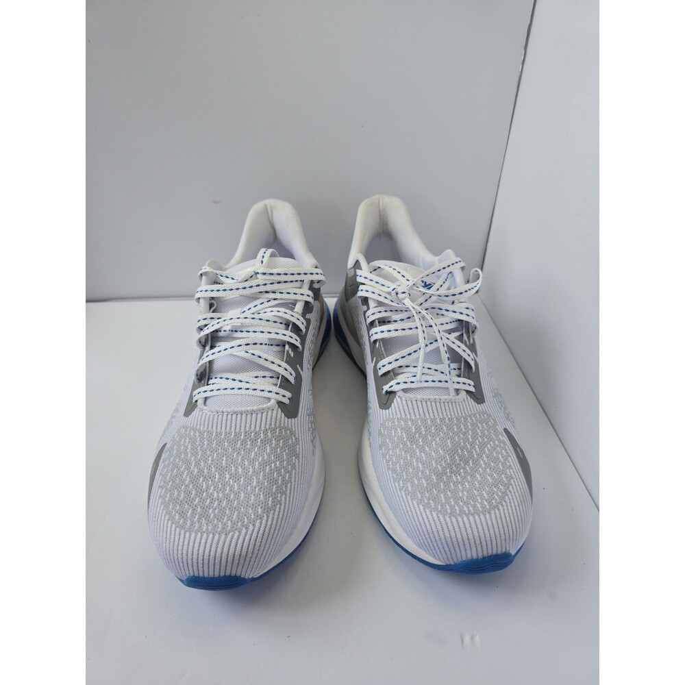 Avia Men's Gray/White/Blue/Black Low Top Lace-Up Athletic Sneakers Zise 11
